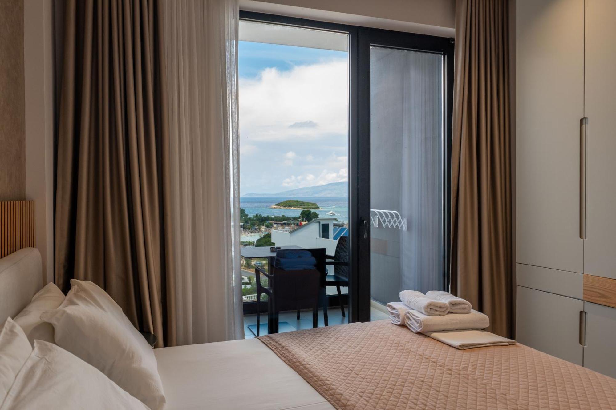 Hotel Ajden By Mira Mare Ksamil Esterno foto
